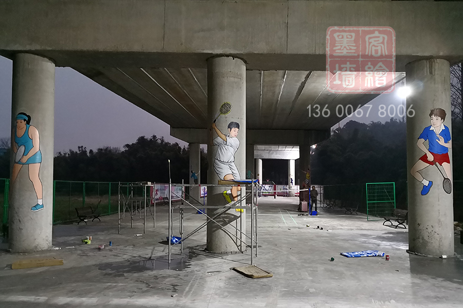 MK_QH122文化墻繪