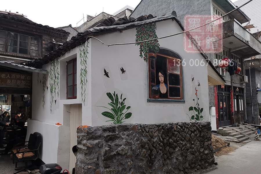 MK_QH182文化墻繪