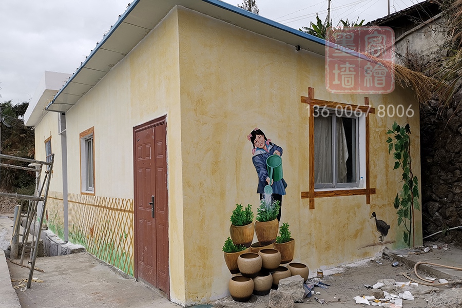 MK_QH177文化墻繪